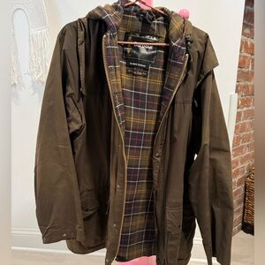 Men’s Large Classic Barbour Wax Jacket.